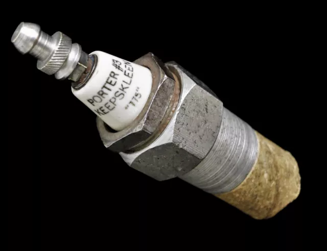 NOS Vintage Antique Porter Keepskleen Spark Plug Car Truck Tractor 10s 20s 1920 NOS Vintage Antique Porter Keepskleen Spark Plug Car Truck Tractor 10s 20s 1920