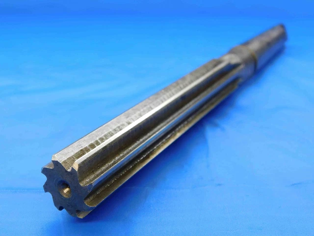 0.7504 OD HSS REAMER MT2 SHANK 8 FL .7504 3/4 .7500 +.0004 OVERSIZE 19 mm
