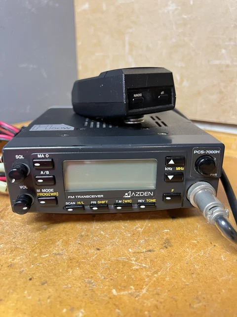 NOS AZDEN PCS-7500H 6 meter band (signature required on delivery