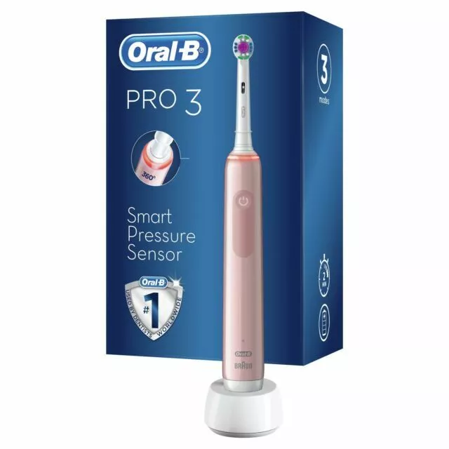 Oral-B Pro 3 Spazzolino elettrico - Rosa
