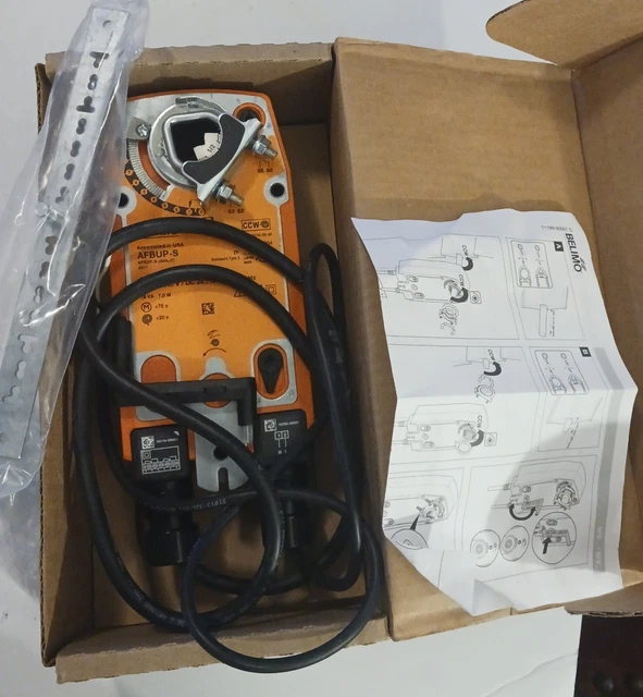 Belimo Actuator AFBUP-S 180 IN-LB AC24...240 V/DC 25...125V NEVER USED