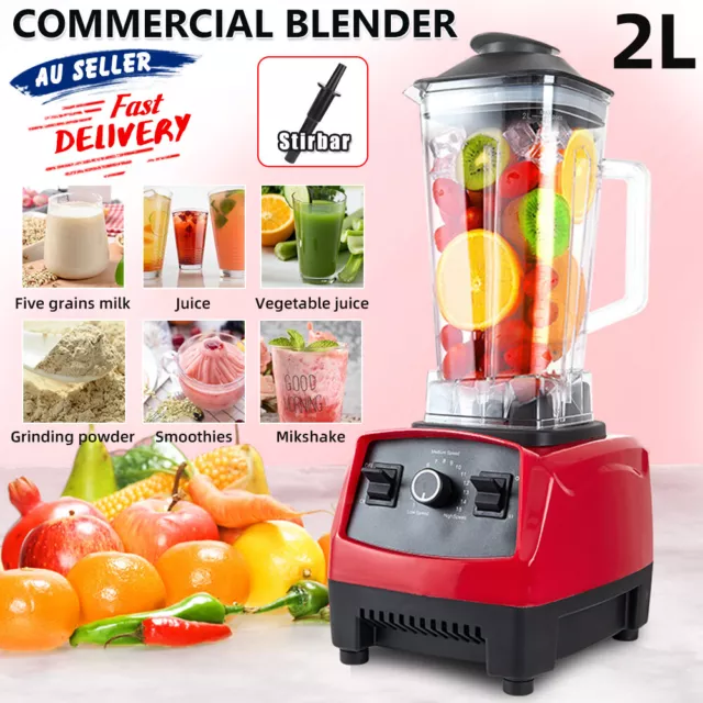2L Commercial Blender Smoothie Mixer Food Processor Ice Juicer High Speed Part