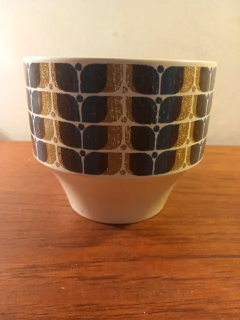 Hornsea John Clappison Plant Pot, Midcentury,  Retro. Rare 13Cms Tall