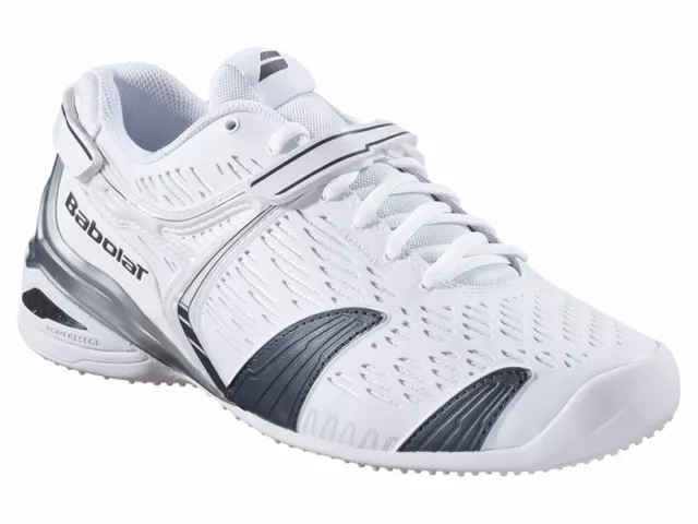 New Babolat Mens Propulse 4 Grass Court Tennis Shoes  White US 8 (EUR 41)