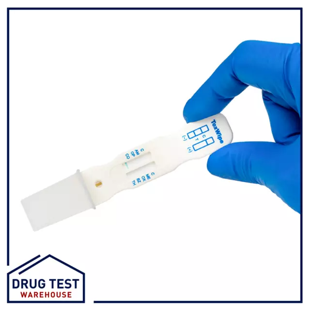 ToxWipe 7 Saliva Drug Test Kit | AMP / BNZ / COC / MET / OPI / OXY / THC