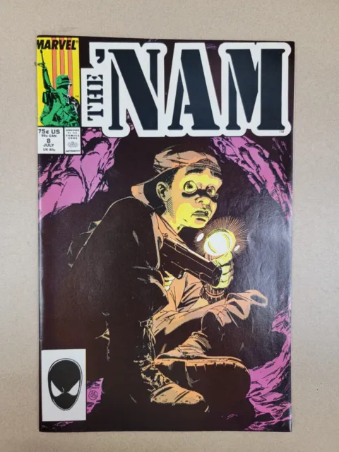 Vintage The Nam Vol. 1 # 8 July 1987 Marvel Comic Book Land Of Krynn