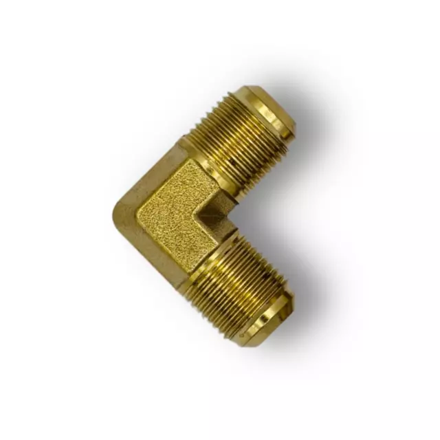 Male Brass Elbow equal Flare Union Refrigeration Aircon All Sizes HVACR