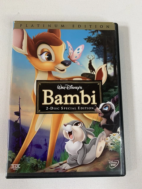 Bambi (DVD, 2005, 2-Disc Set, Special Edition/Platinum Edition)