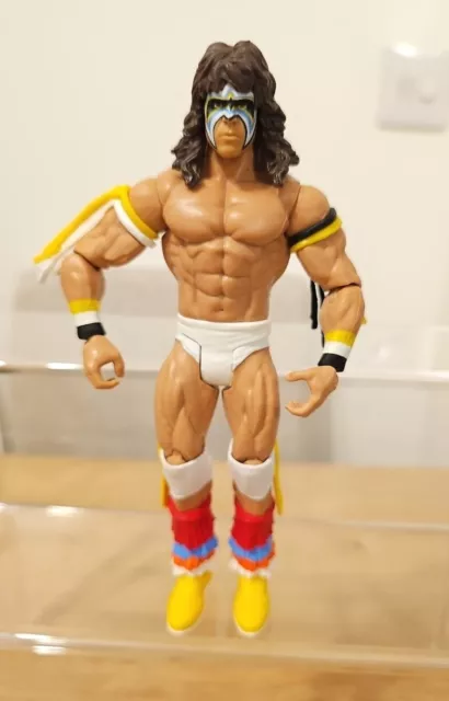 WWE Ultimate Warrior Wrestling Figure-Basic Battlepack Summerslam Series-Mattel2