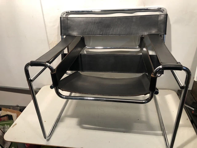 Poltrona Wassilly Design Marcel Breuer Per Gavina Vintage