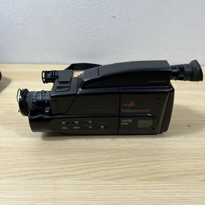 Amstrad Videomatic VMC100 Videocámara Vhs C batería no probado 