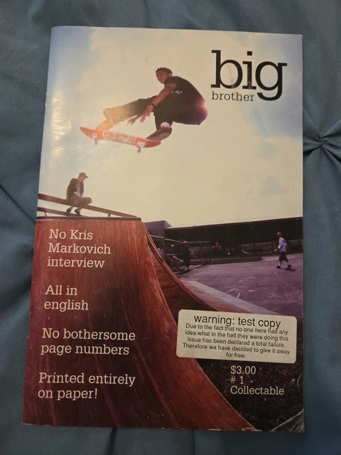 BIG BROTHER SKATEBOARD Magazine Jan 2004 Issue 104 $19.73