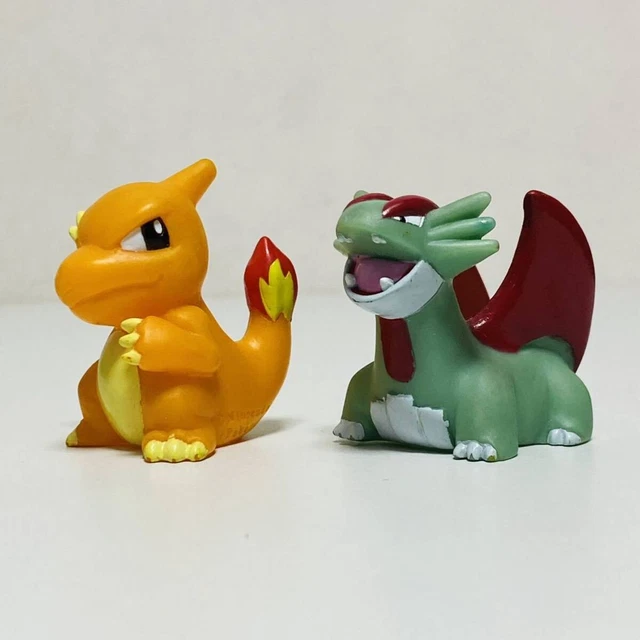 Figurines Pokémon Finger Puppet Bandai - Torchic, Combusken, Blaziken Shiny, RARE