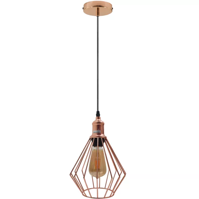 Vintage Industrial Pendant Light Modern LED Ceiling Lights Hanging Retro Lamp