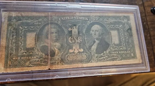 1896 $1 Dollar Educational Note Silver Certificate