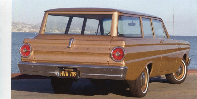 1965 FORD FALCON 2 DOOR STATION WAGON RESTORATION 6 Pg COLOR Article
