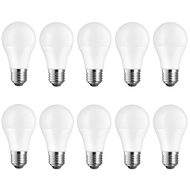 10x LED Glühbirne E27 Lampe Bulb 12W warmweiss Energiesparlampe