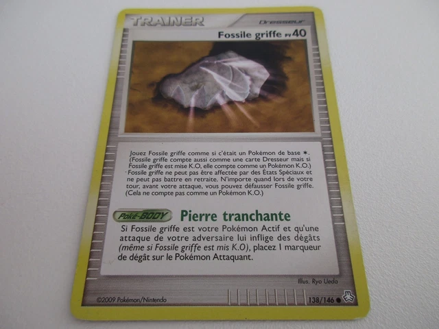 POKEMON Awakening of Legends 138/146 Card - Fossil Claw PV 40VF