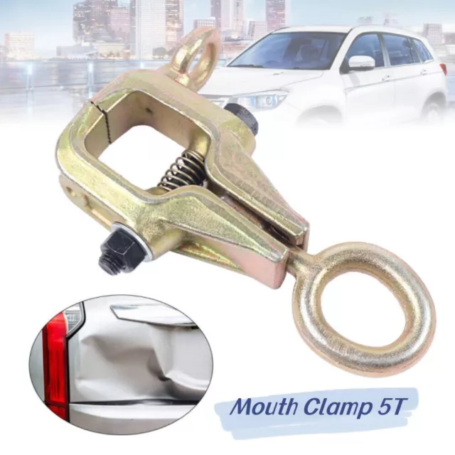 2 Way Auto Body Repair Pull Clamp Frame Back Dent Puller Self-tightening 5 Ton