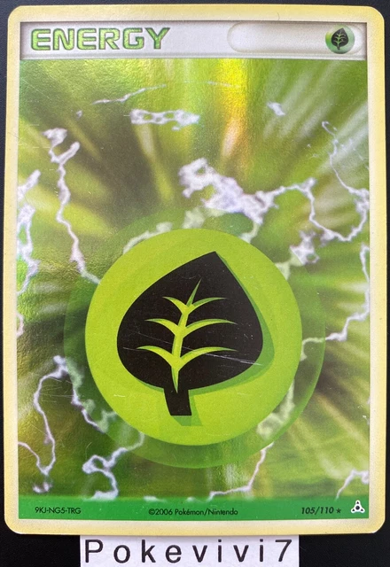 Carte Pokemon ENERGY PLANTE 105/110 Holo Bloc EX Fantômes Holon FR