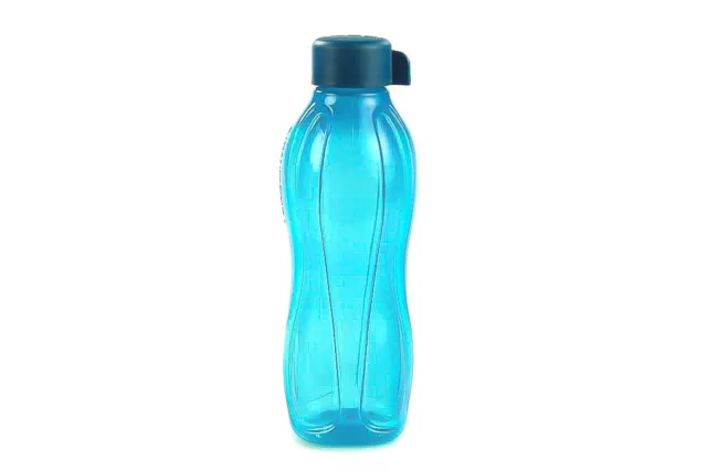 TUPPERWARE To Go Eco 750ml dunkeltürkis Trinkflasche Drehverschluss