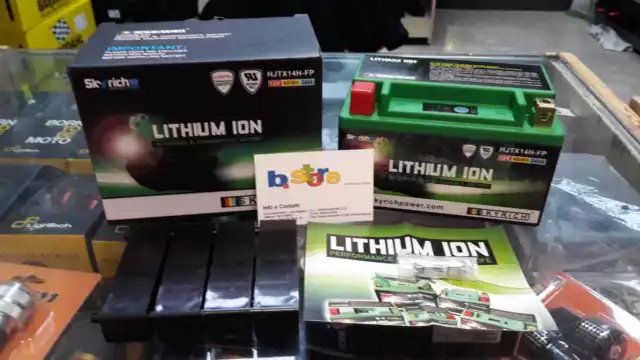 Batterie Lithium Skyrich YTX14 BS Honda Gl 1500 St 1100 Paneuropean TRX 300 420