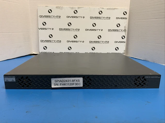 Cisco IAD2431 with 1 T1E1-PBX Port & 1 T1E1 WAN PortACI-2065-C00-D