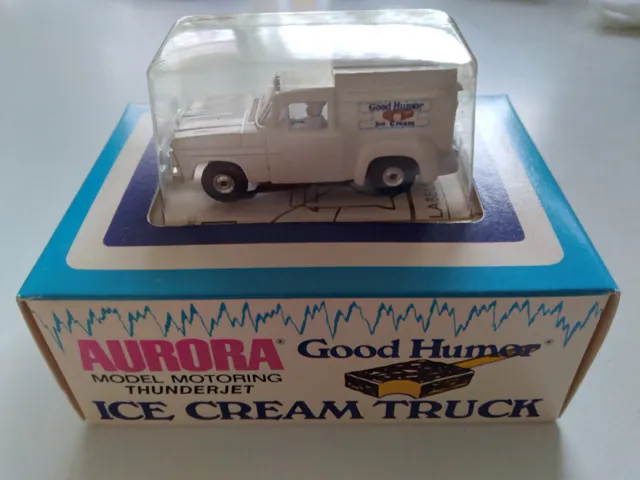 Aurora Model Motoring Thunderjet # 1487 Good Humor Ice Cream Truck Slot Car New