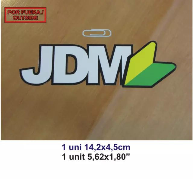 Sticker Adhesivo Pegatina Decal Vinyl Autocollant Aufkleber Adesivi Jdm