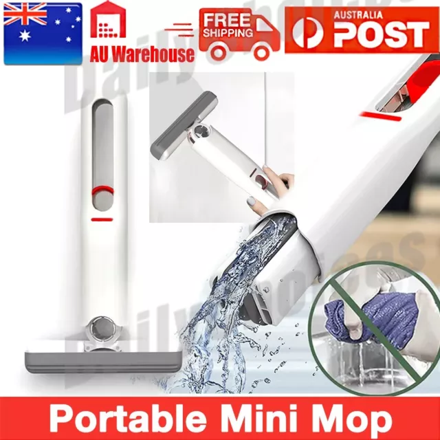 Mini Mop Self-Squeeze Wet Hand Free Portable Home Window Cleaner Tools Shirln AU