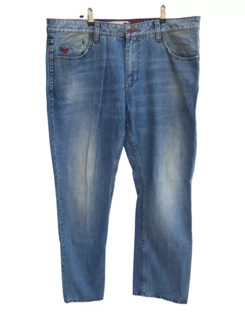 Quiksilver Mens Blue Jeans Distressed 38" Waist 2