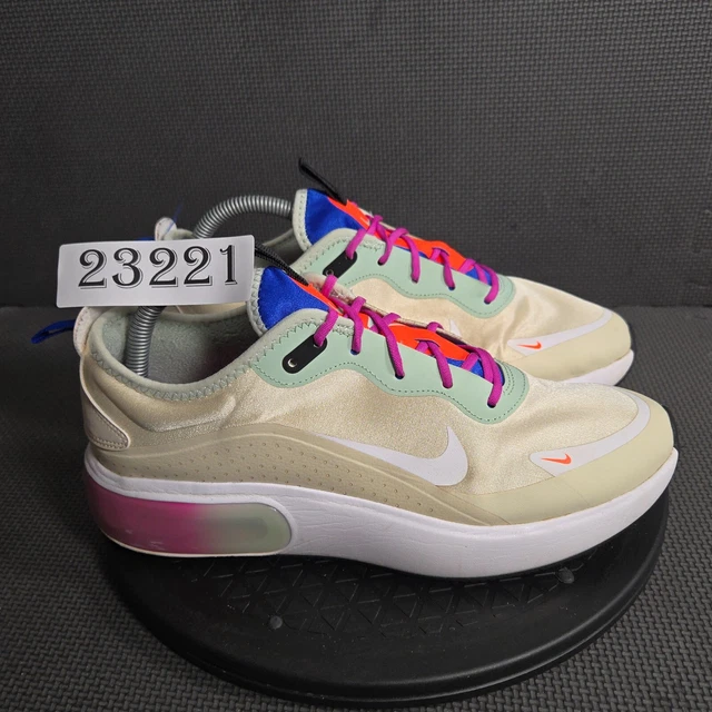 NIKE AIR MAX Dia Fossil Shoes Womens Sz 10 Beige Pink Athletic Trainers Sneakers 47.50 PicClick