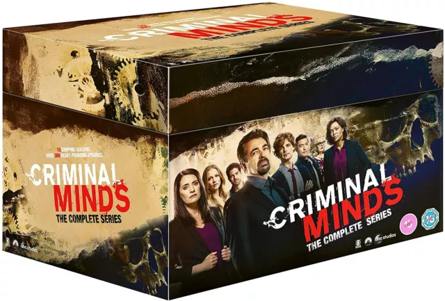 Criminal Minds Complete Series 1-15 Collection Dvd Box Set 73 Disc R4 New&Sealed