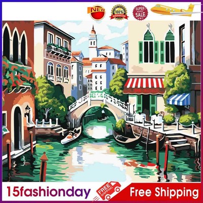 DIY Kit Pittura Acrilica a Olio su Tela Fai-da-Te Paint by Numbers Decorazioni per la Casa Senza Cornice 40x50cm Maysurban Dipingere con i Numeri per Adulti 