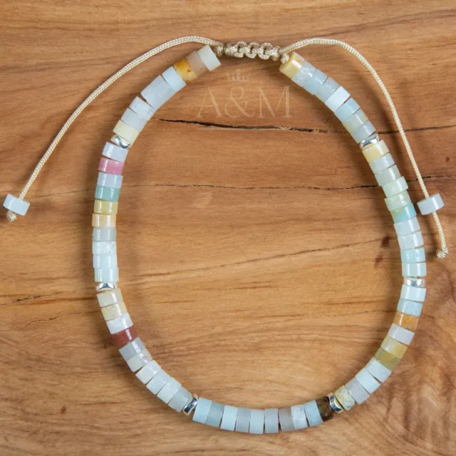 Amazon Dainty Small Wrist Size Bracelet Adjustable Handmade Gift Bead Boho Gift