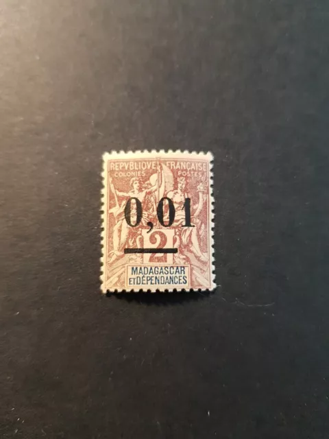 Frankreich Briefmarke Kolonie Madagascar N°51 Neu MH 1902