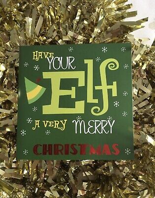 Cartolina di natale Buddy l'elfo Classic sono la vostra ELF un buon Saluti Vacanze