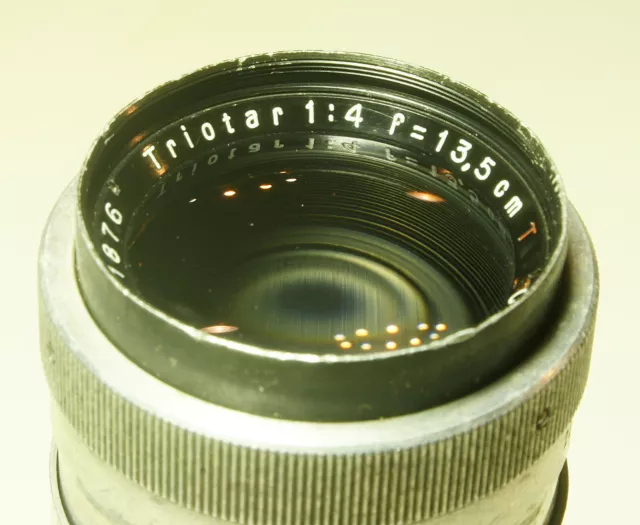 CARL ZEISS JENA: TRIOTAR 4/13,5 mit M42 Anschluss