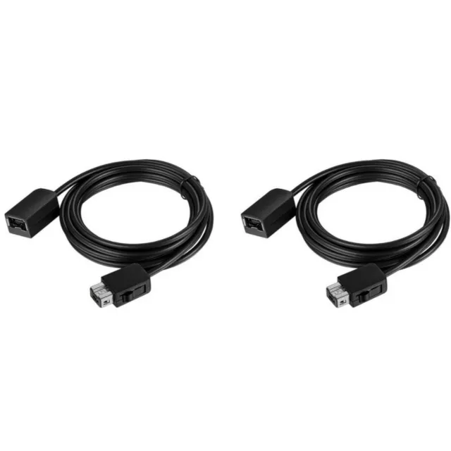 New Insignia 2-Pack 6' Extension Cable for Wii Nunchuk to Wii Remote Controller