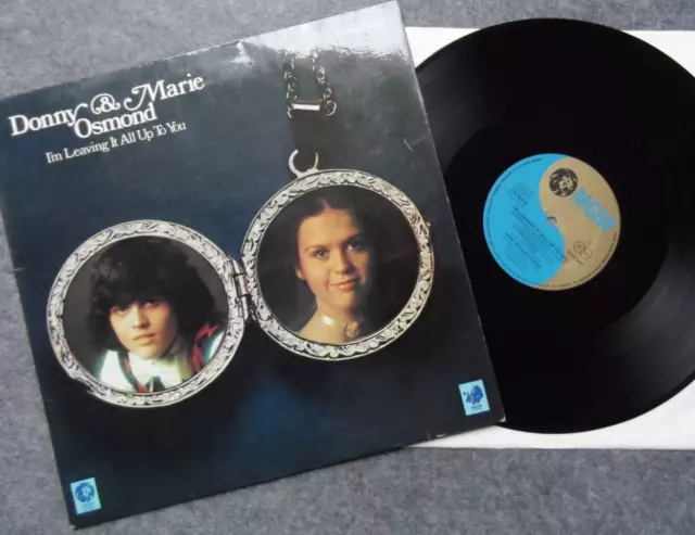 LP Donny & Marie Osmond - I´m leaving it all up to yo (MGM 2315307), vg+/vg+