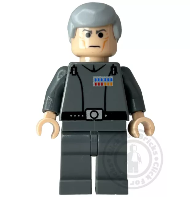 LEGO Star Wars Grand Moff Wilhuff Tarkin Minifigure sw0157 From 6211 10188 Death