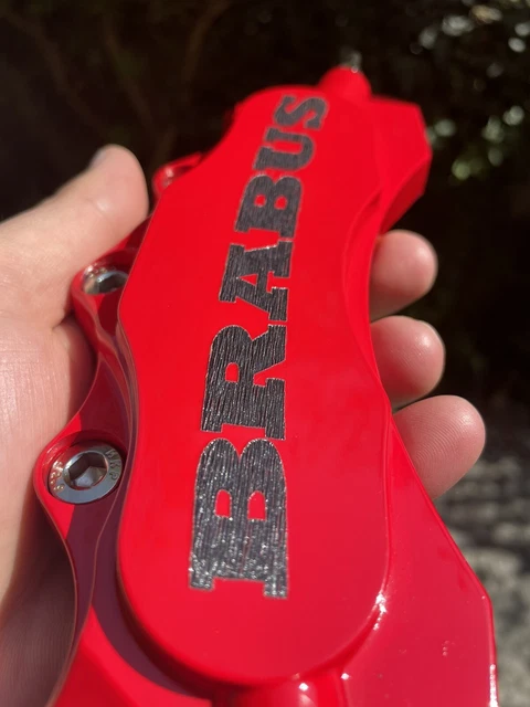 ENGRAVED BRABUS BRAKE CALIPER COVER For Mercedes G,GLE,GLC,GLA,ML,CLA,C,S,A,E