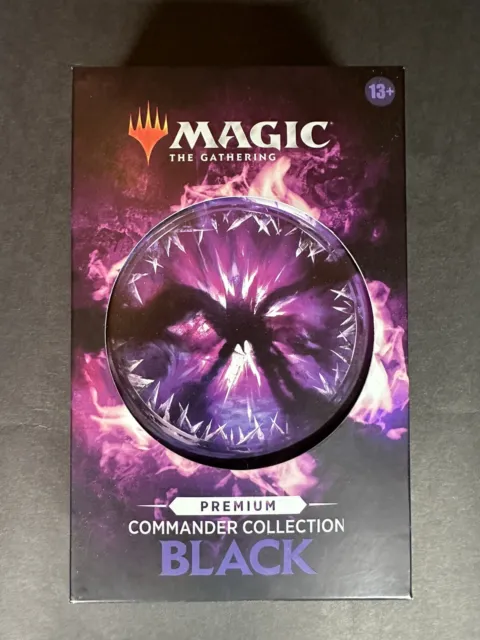 MTG Magic The Gathering Commander Collection Black FOIL PREMIUM SEALED