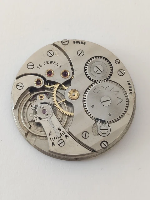 Axe De Balancier Pour Montre TAVANNES 17 Cyma - Pièce D'horlogerie Neuve - Marque RONDA