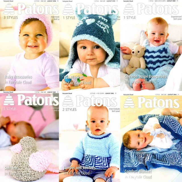 PATONS FAIRYTALE CLOUD Dk Knitting Patterns Various