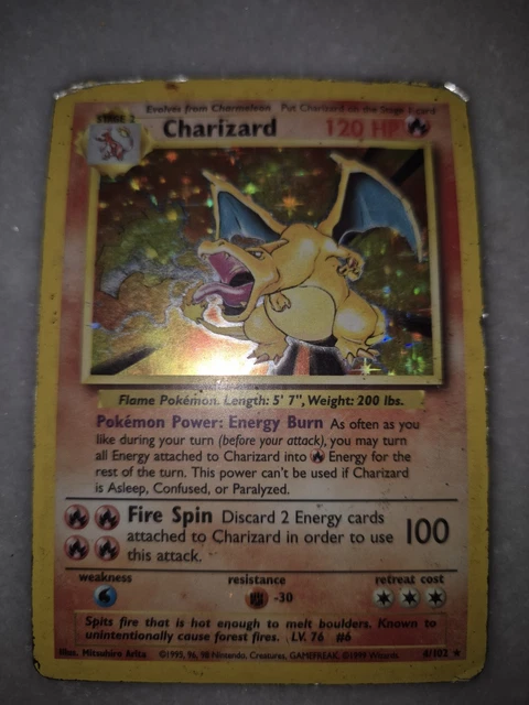 1999 charizard pokemon card 4/102 Pokémon Holo Shadowless 4/192 CGC 3 – Grail Collectibles AZ cementing its place as a must 1999 Pokemon Charizard Shadowless 4/102.
