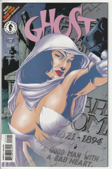 Dark Horse 1996 GHOST #15 Near Mint Condition Bag/Board Comics NM Direct