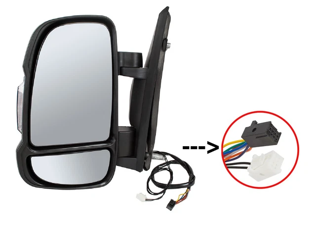 Specchietto Retrovisore Sinistro Elettrico Con Riscaldamento E Sonda Temperatura - Per Ducato, Jumper, Boxer E Movano - Foto 10