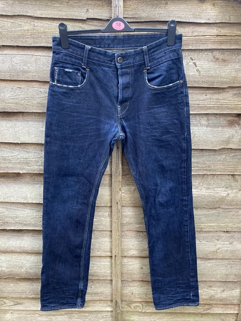 G STAR RAW GS01 Attacc Straight blue Denim Jeans W30 L32 24.00