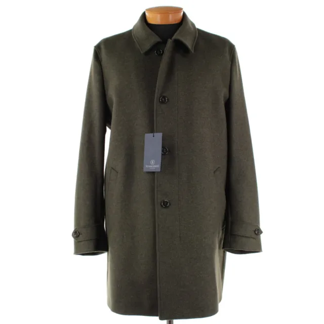 Schneiders NWT Ulando 2.0 Wool / Cashmere Coat Size 56 (46 US) In Green Melange